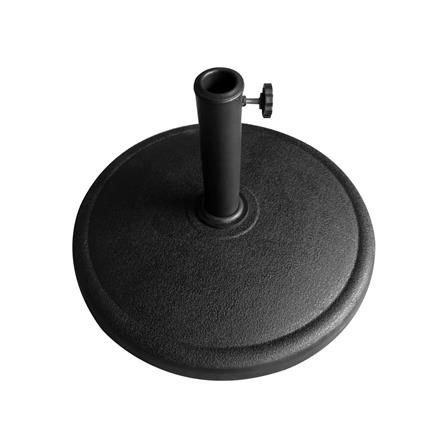 แท่นขาตั้งร่มโพลีเรซิน 19KG SPRING สีดำ