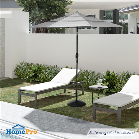 แท่นขาตั้งร่มโพลีเรซิน 19KG SPRING สีดำ_2