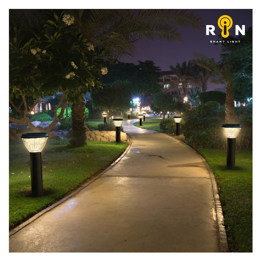 ไฟทางเดิน SOLAR RIN 216303009 5 วัตต์ สีดำ