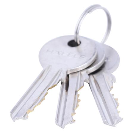 ลูกบิดประตู หัวกลม HAFELE 489.93.143 สีทองเหลืองรมดำ_4