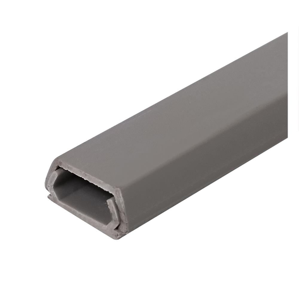 รางโทรศัพท์ ELECKTA 18 มม. 2 เมตร สีเทา