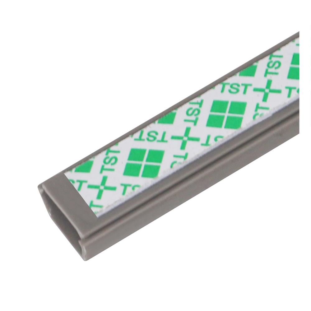 รางโทรศัพท์ ELECKTA 18 มม. 2 เมตร สีเทา