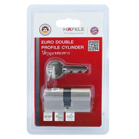 ไส้กุญแจ MORTISE ทั่วไป 2 ด้าน HAFELE 489.56.108 สีสเตนเลส_4