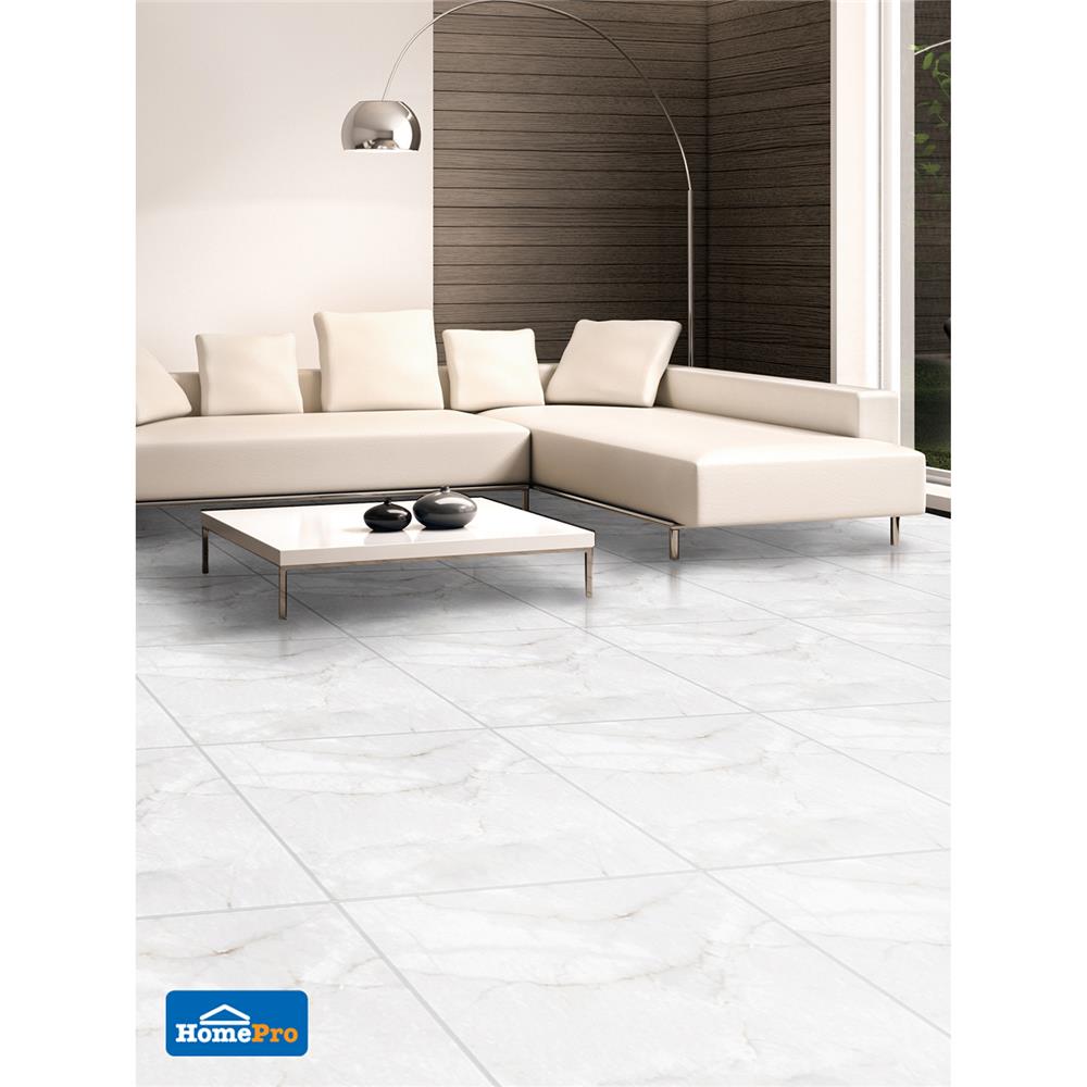 กระเบื้องพื้น 18x18 นิ้ว TARA เอสซ่า เทาอ่อน EXC PM