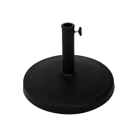 แท่นขาตั้งร่มโพลีเรซิน 12 KG SPRING สีดำ