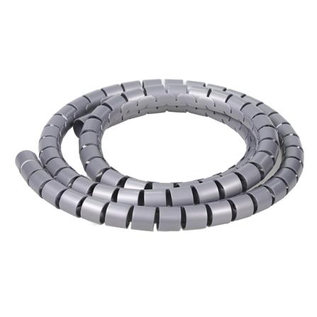 ชุดเก็บสายไฟพร้อมหัว SOLID 1.5 ม. สีเทา_0