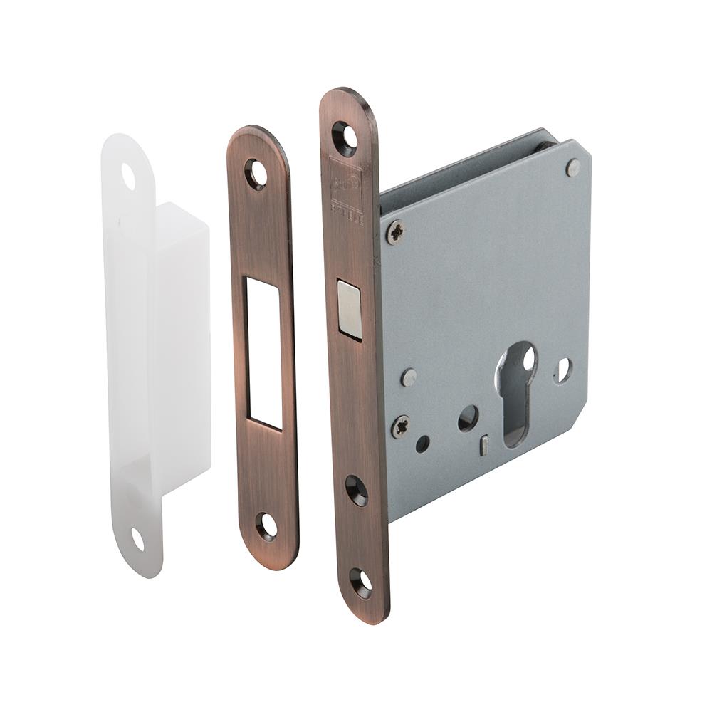 ตลับกุญแจ MORTISE  HAFELE 499.65.012 สีทองแดงรมดำ