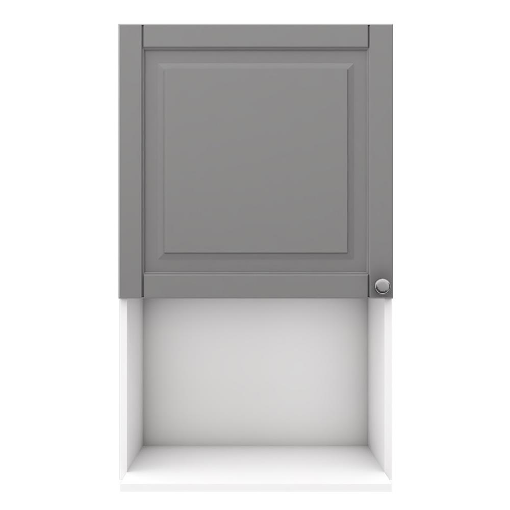 ตู้แขวนไมโครเวฟบานเปิดซ้าย STARMARK ALICE W1060M 60x100 ซม. สีเทา