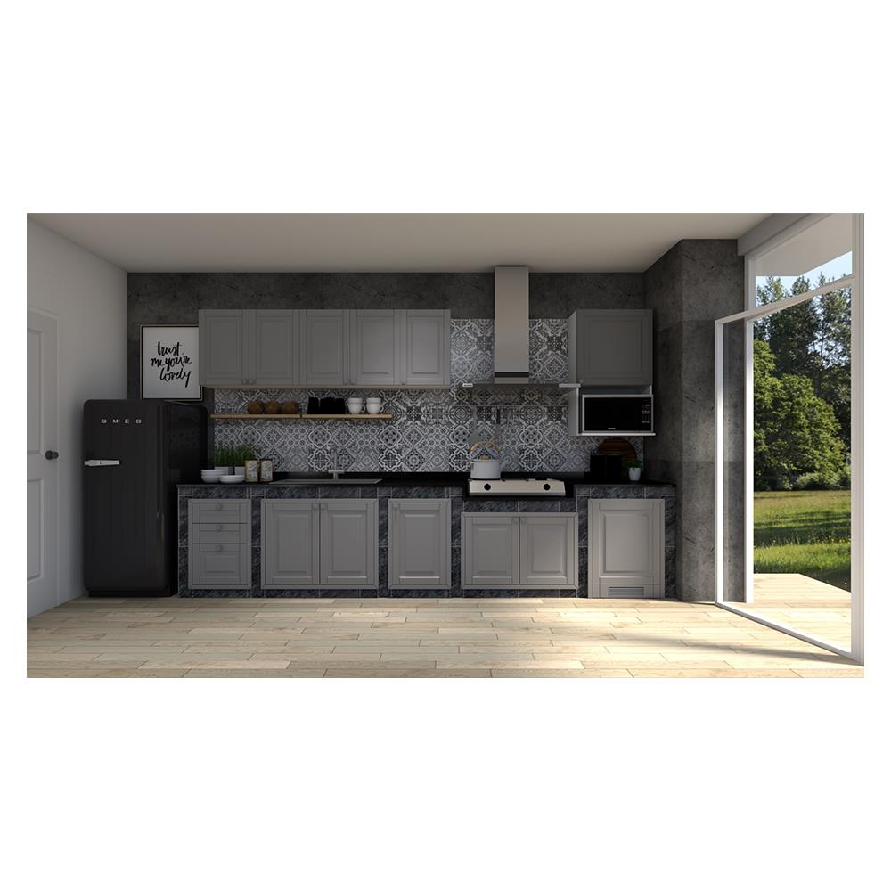 ตู้แขวนไมโครเวฟบานเปิดซ้าย STARMARK ALICE W1060M 60x100 ซม. สีเทา