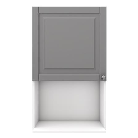 ตู้แขวนไมโครเวฟบานเปิดซ้าย STARMARK ALICE W1060M 60x100 ซม. สีเทา