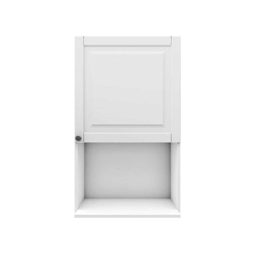 ตู้แขวนไมโครเวฟบานเปิดขวา STARMARK ALICE W1060M สีขาว