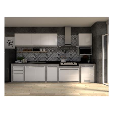 ตู้แขวนบานโล่ง STARMARK W2060 สีขาว_2