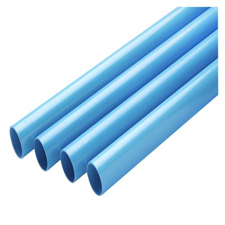 ท่อประปา ปลายบาน เสือ CLASS 8.5 1 1/2 นิ้ว 4 ม. สีฟ้า_0