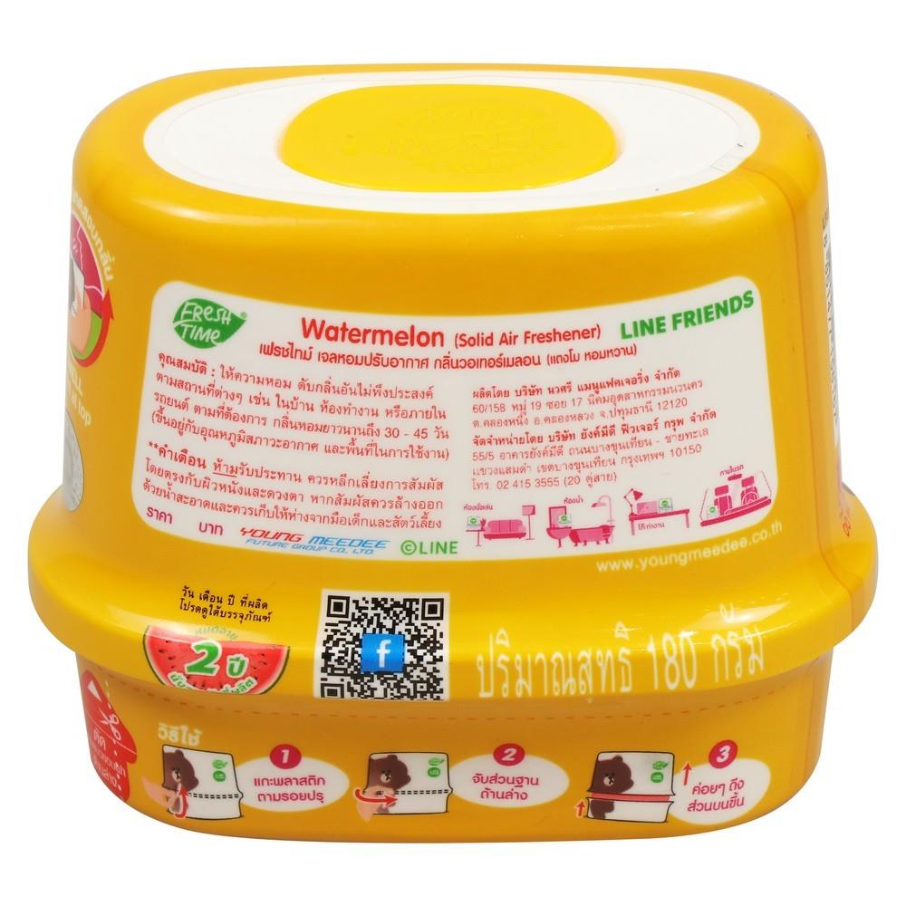 เจลปรับอากาศ FRESH TIME  180g WATERMELON
