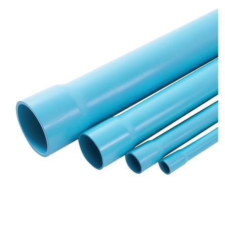 ท่อประปา ปลายบาน เสือ CLASS 5 3 นิ้ว 4 ม. สีฟ้า