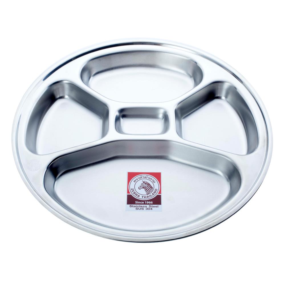 ถาดหลุมกลม WISDOM 30cm ZEBRA