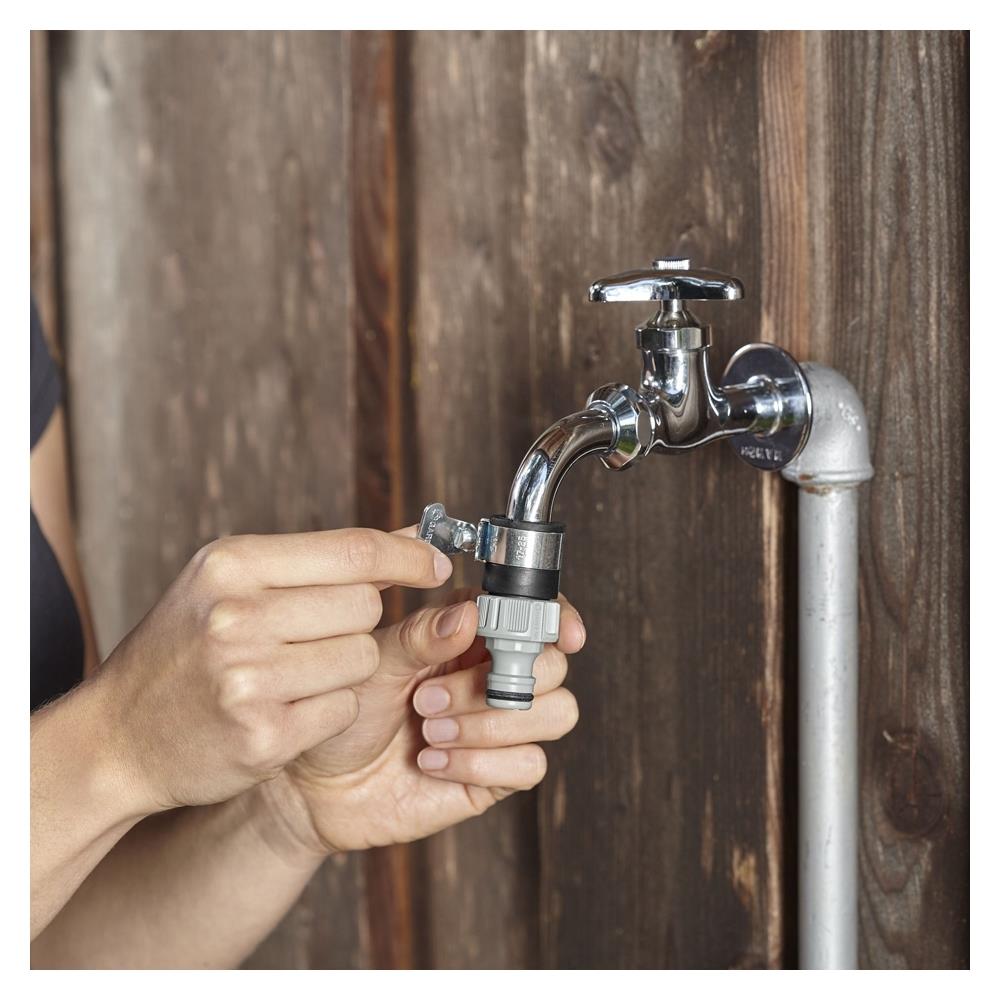 ข้อต่อก๊อกน้ำ GARDENA 02907-20 1/2X5/8X3/4 นิ้ว