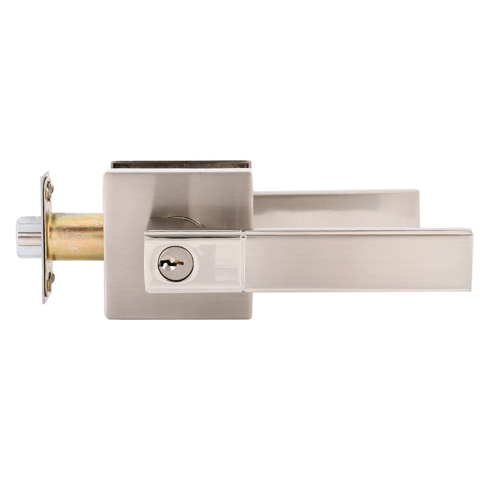 มือจับก้านโยก FITT PLUS L-008 สีสเตนเลส