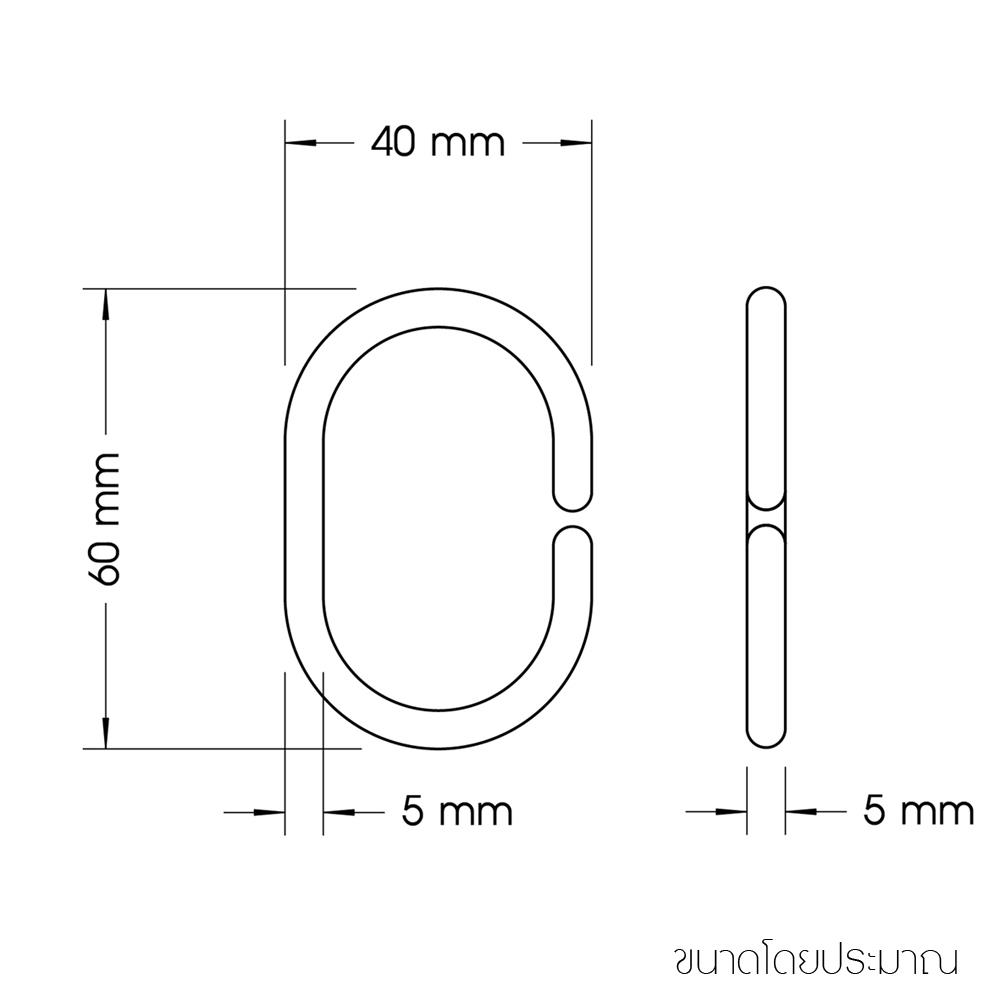 ม่านห้องน้ำ EVA WSP SCP47 LX05 180x180ซม.