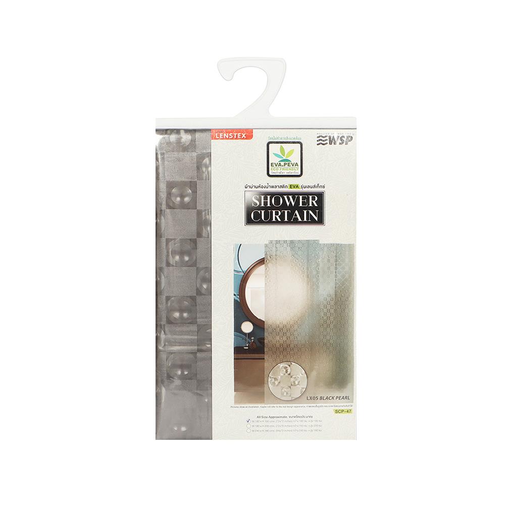 ม่านห้องน้ำ EVA WSP SCP47 LX05 180x180ซม.