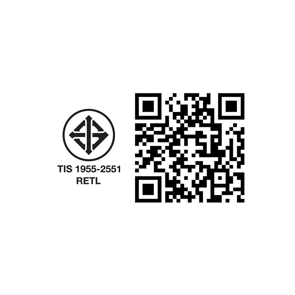 ดาวน์ไลท์ LED RACER ADJUSTABLE SQUARE 4 นิ้ว 5 วัตต์ WARM WHITE สีขาว