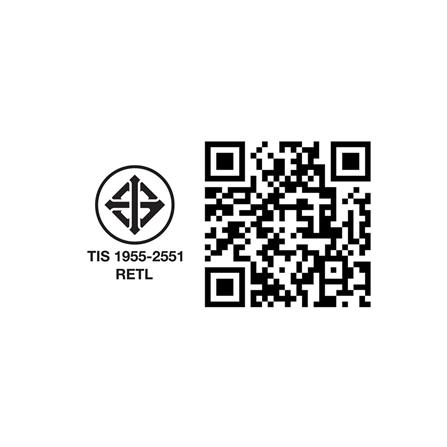 ดาวน์ไลท์ LED RACER ADJUSTABLE SQUARE 4 นิ้ว 5 วัตต์ WARM WHITE สีขาว_7