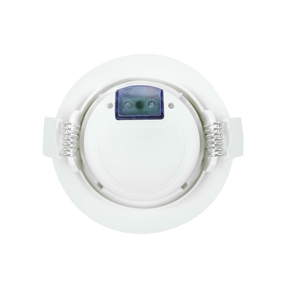 ดาวน์ไลท์ LED RACER ADJUSTABLE ROUND 4 นิ้ว 5 วัตต์ WARM WHITE สีขาว