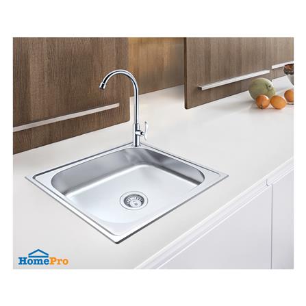 ซิงค์ฝัง 1 หลุม HAFELE GENESIS 495.39.390 สเตนเลส_1