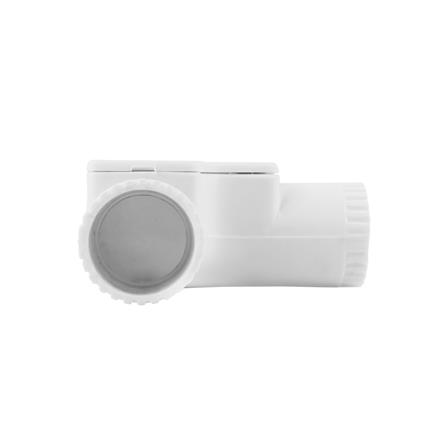 ข้องอ 90 ฝาเปิด PVC HACO 20 มม. สีขาว_2