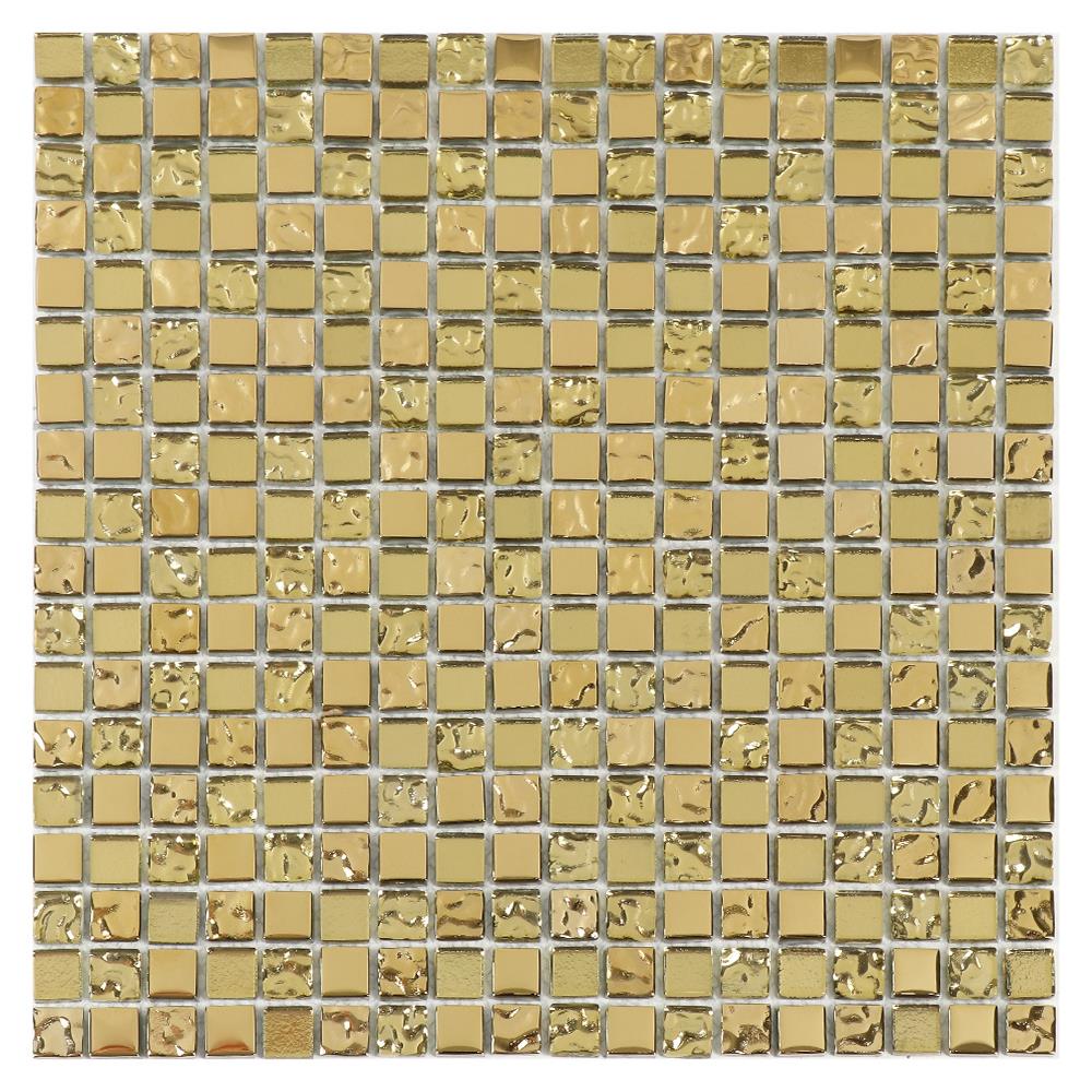 โมเสคแก้ว 30x30 ซม. โกลเด้น กลีม