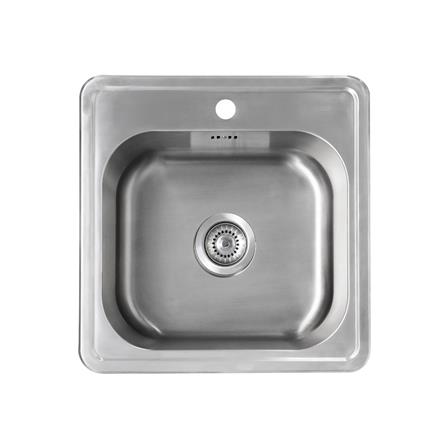 ซิงค์ฝัง 1หลุม HAFELE LUCIANO 495.39.407 สเตนเลส_0