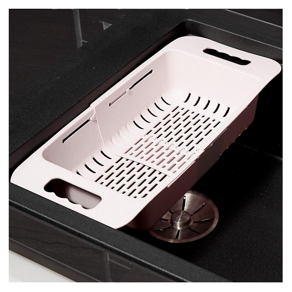 ตะแกรงพลาสติกยืดหด PARNO AP-P01 สีชมพู