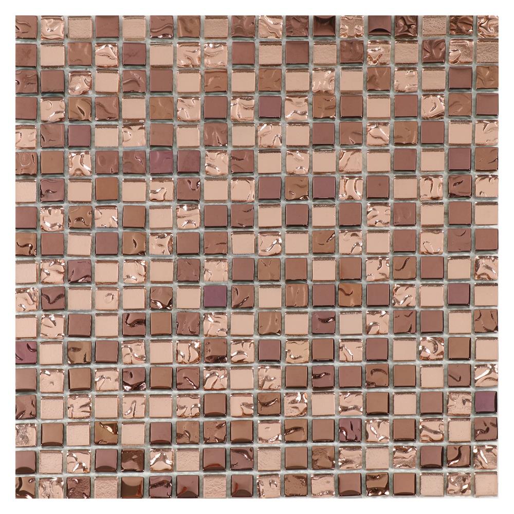โมเสคแก้ว 30x30 ซม. คอปเปอร์ กลีม