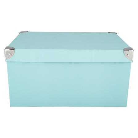 กล่องกระดาษเหลี่ยม STACKO ไซซ์ M 22.7x30.3x15.2 ซม. สีฟ้า_1