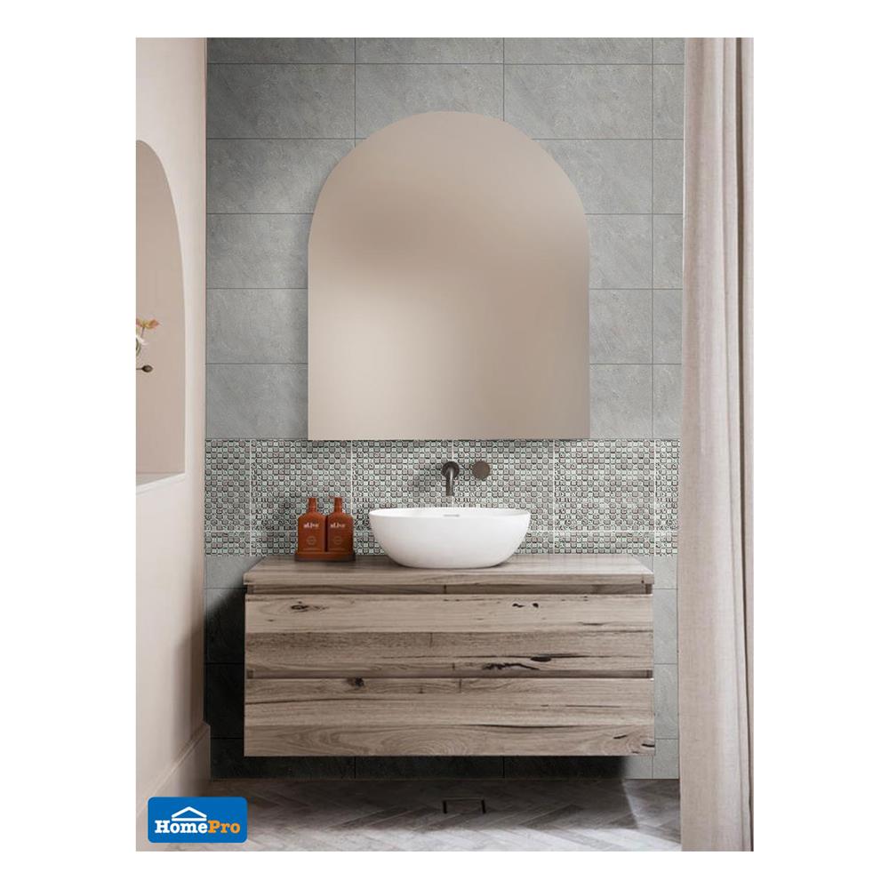 โมเสคแก้ว 30x30 ซม. GLASCERA ซิลเวอร์ กลีม