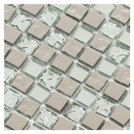 โมเสคแก้ว 30x30 ซม. GLASCERA ซิลเวอร์ กลีม_2