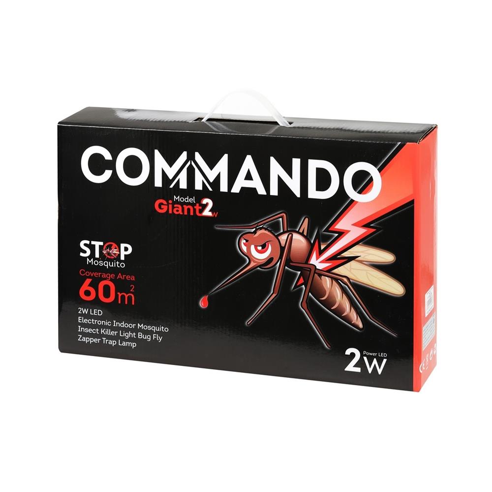 เครื่องดักยุงและแมลง COMMANDO GIANT 2 วัตต์