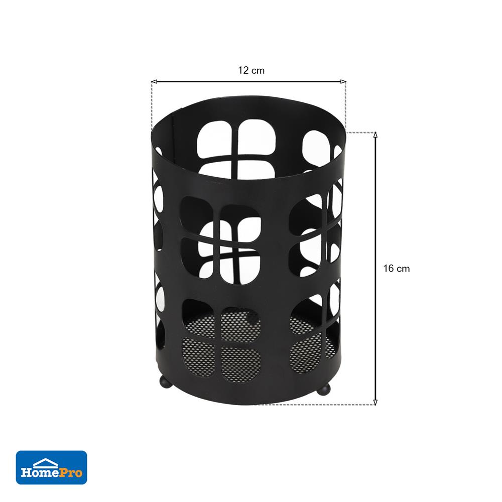 ที่ใส่อุปกรณ์ในครัว KECH CLOVER FL005-1 สีดำ