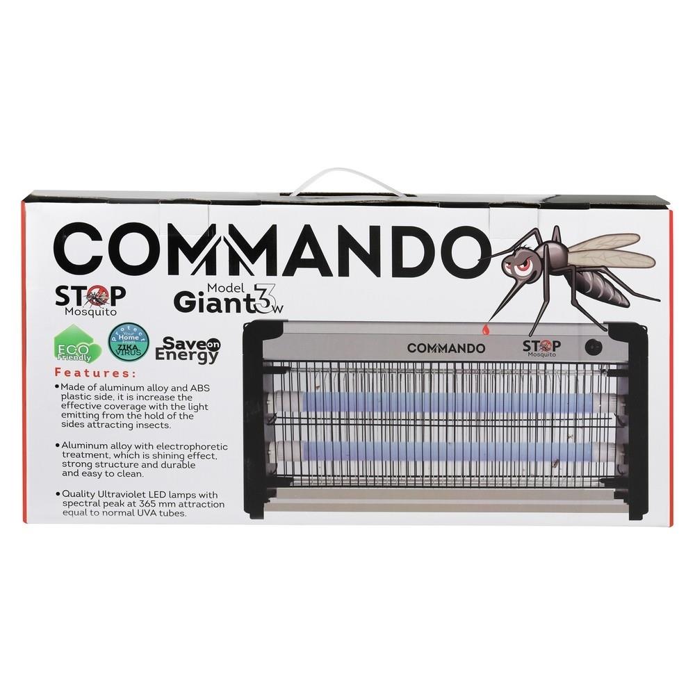 เครื่องดักยุง/แมลงไฟฟ้า CO MMANDO GIANT 3 วัตต์