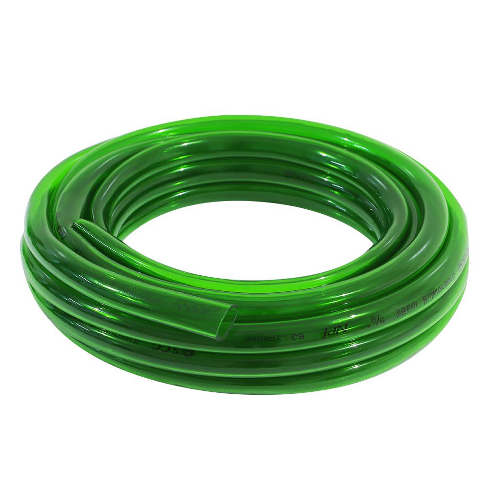 สายยางม้วน PVC ใส SCG 5/8 นิ้ว x 10 ม. สีเขียว