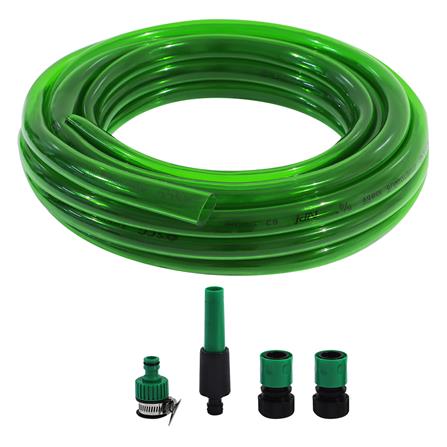 สายยางม้วน PVC ใส SCG 5/8 นิ้ว x 10 ม. สีเขียว_0