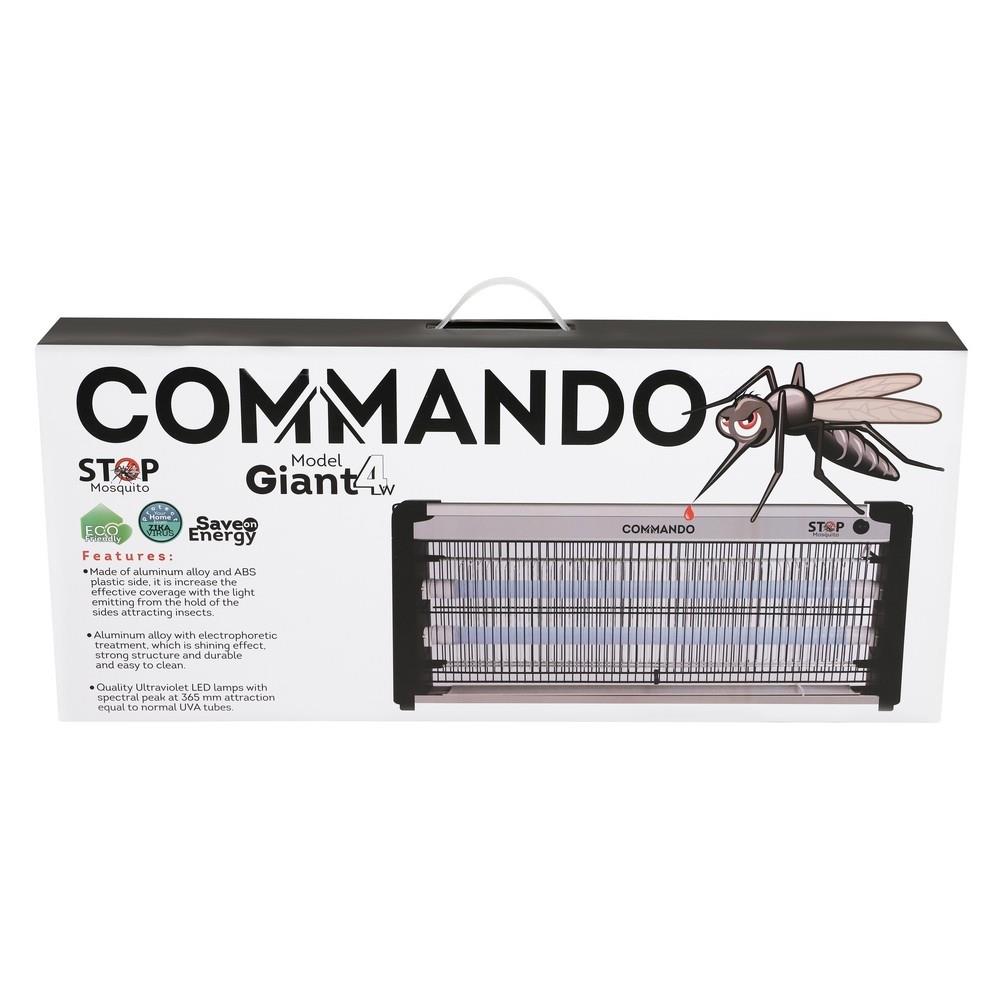 เครื่องดักยุง/แมลงไฟฟ้า CO MMANDO GIANT 4 วัตต์