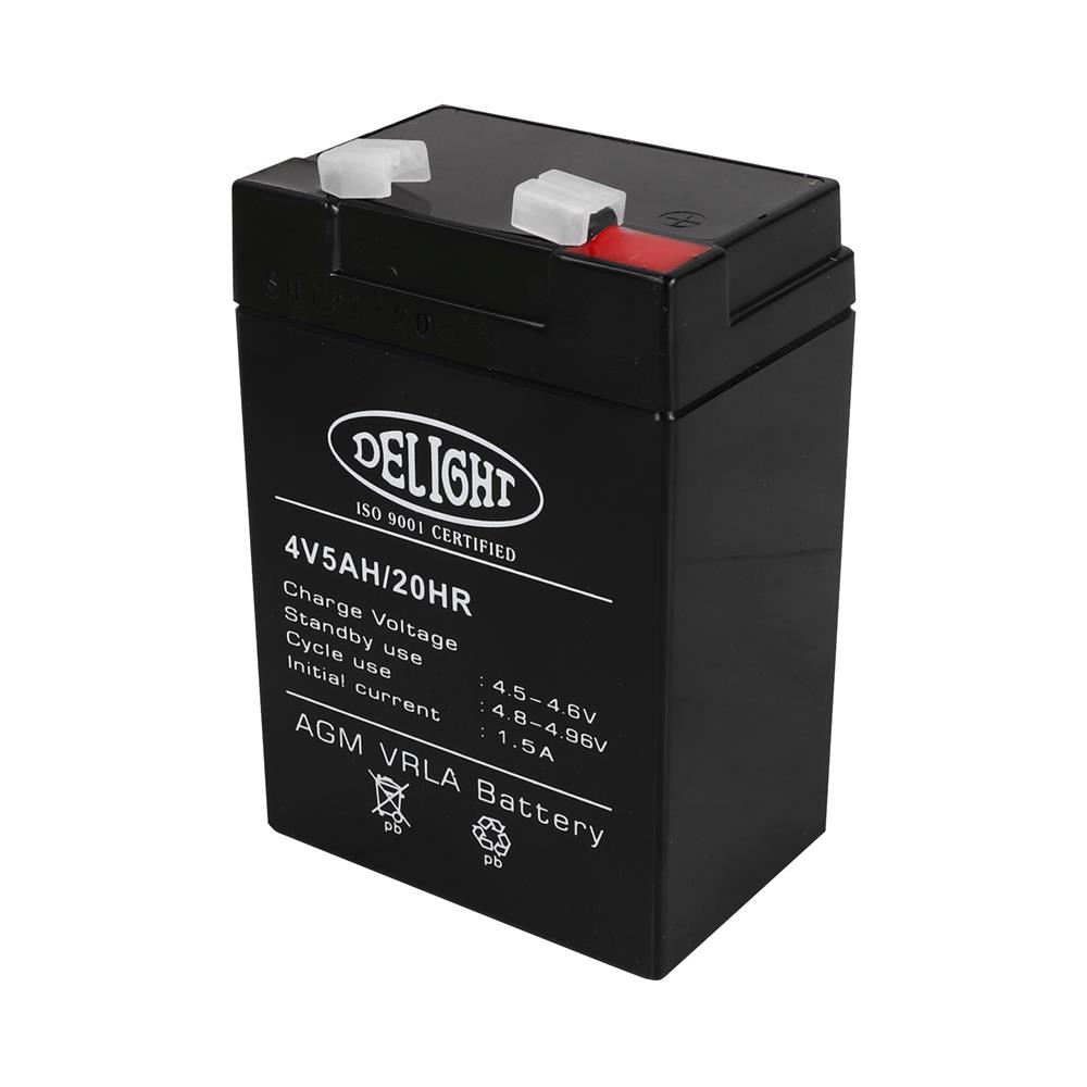 แบตเตอรี่แห้ง 4V 5AH DELIGHT