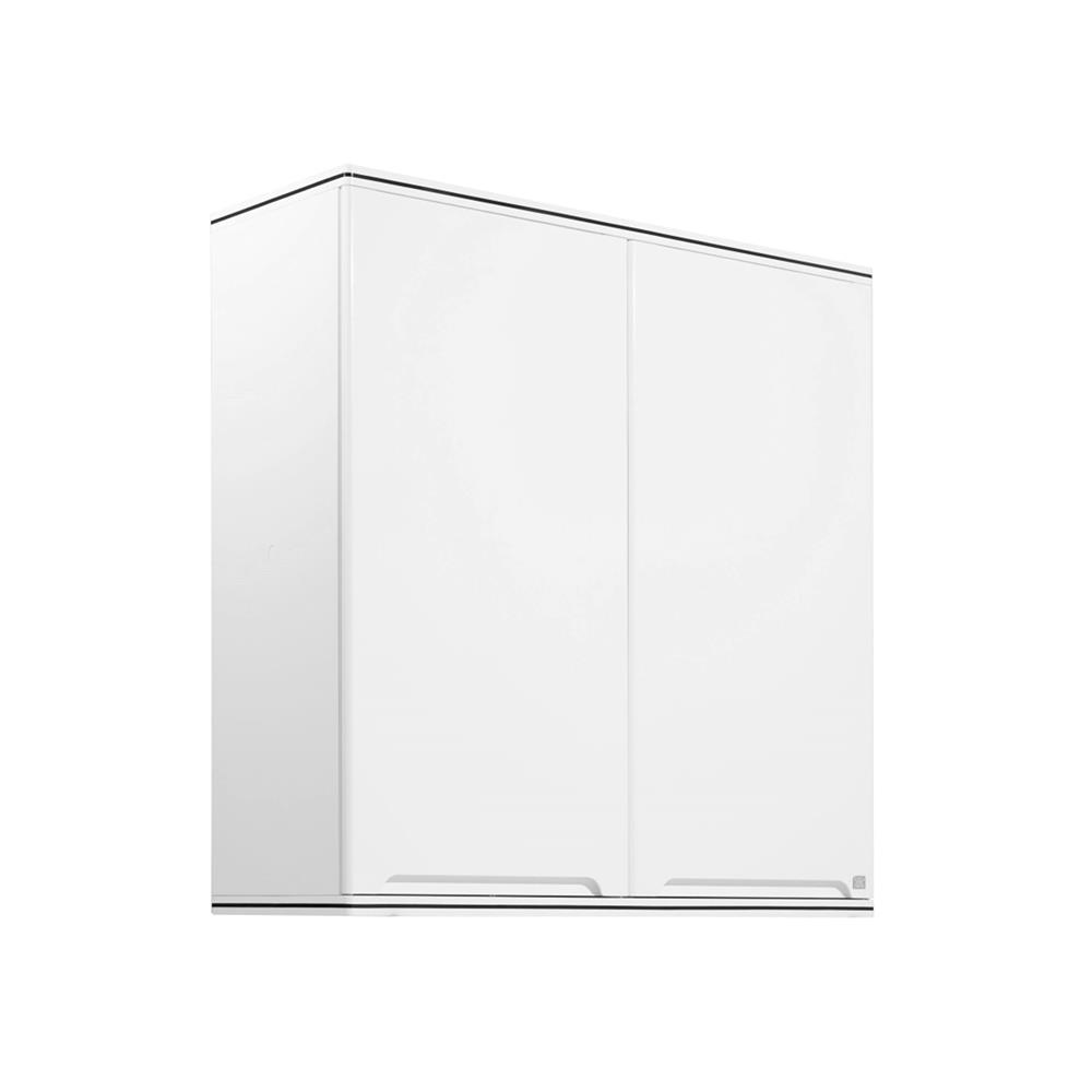 ตู้แขวนบานคู่ KING GRAND PLATINUM CURVE 90x94 ซม. สีขาว