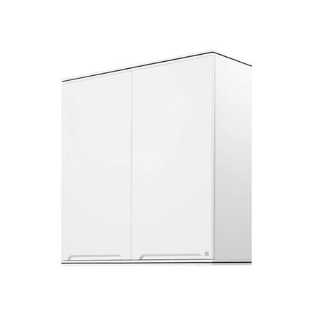ตู้แขวนบานคู่ KING GRAND PLATINUM CURVE 90x94 ซม. สีขาว_1