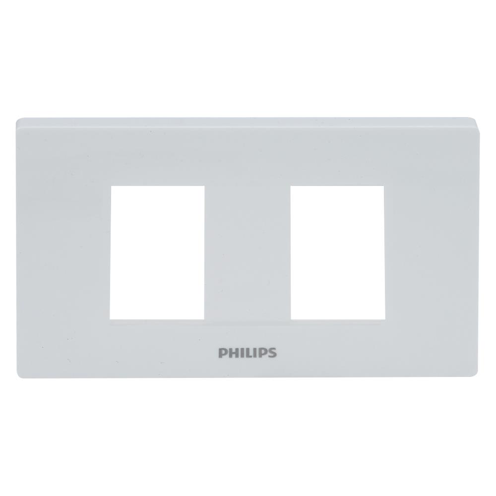 หน้ากาก 2 ช่อง PHILIPS LEAF สีขาว