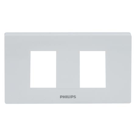 หน้ากาก 2 ช่อง PHILIPS LEAF สีขาว