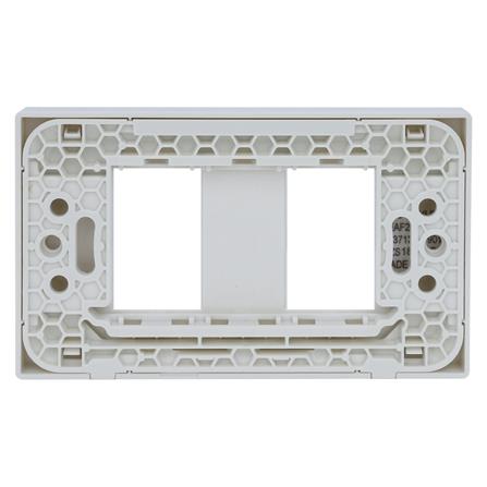 หน้ากาก 2 ช่อง PHILIPS LEAF สีขาว_1