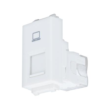 เต้ารับคอมพิวเตอร์ PHILIPS CAT6 RJ45 LEAF WHITE_1