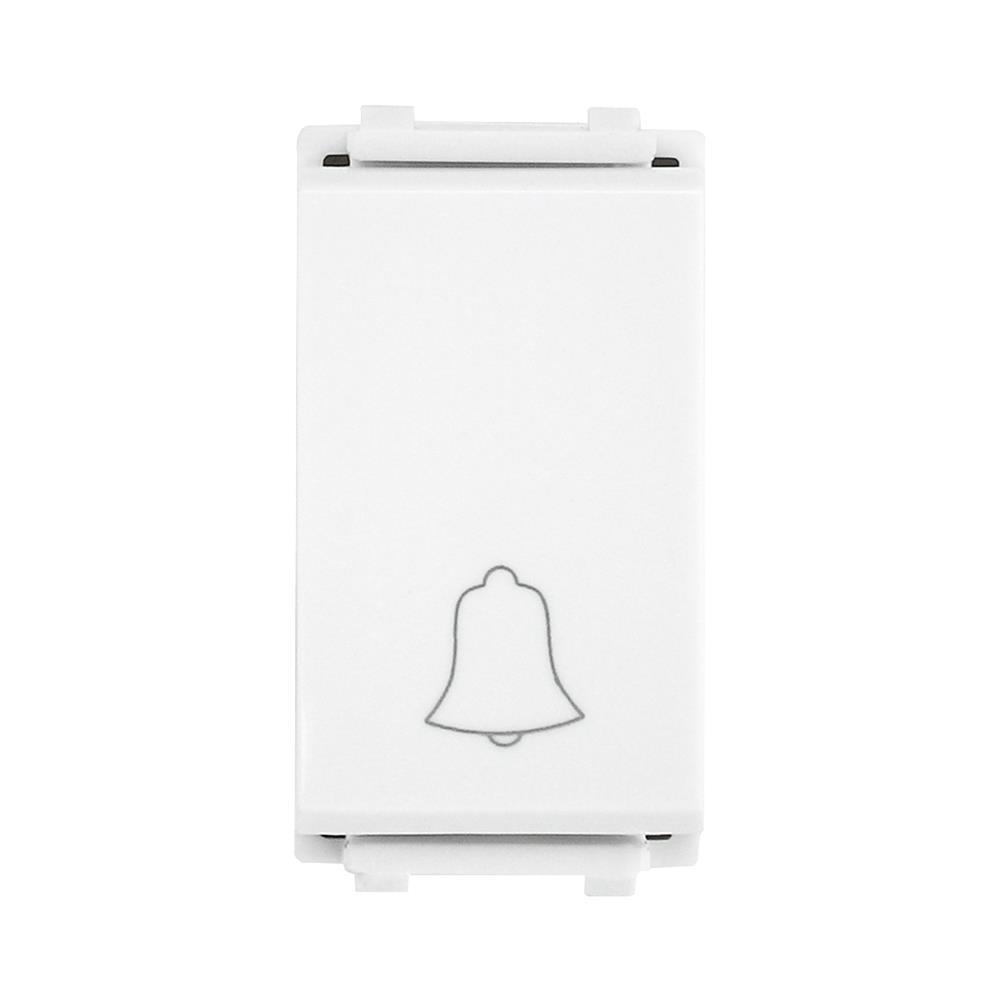 สวิตช์กดกระดิ่ง 1 ช่อง PHILIPS LEAF สีขาว